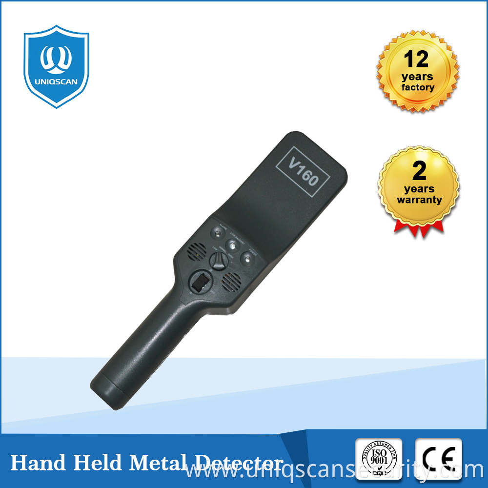 High Sensitivity Hand Held Security Metal Detector